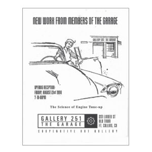 Gallery 251 The Garage August Poster